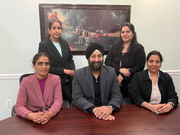 Kawaljit KJ Sikka With His Team